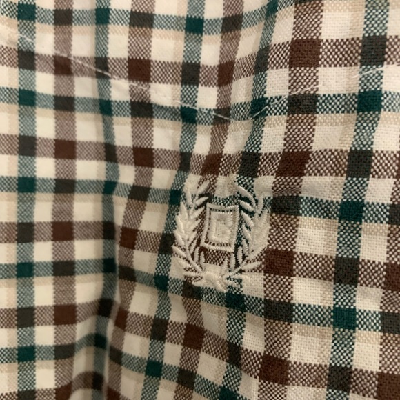 Chaps Button Down Plaid Shirt XL Multicolor - Picture 2 of 4